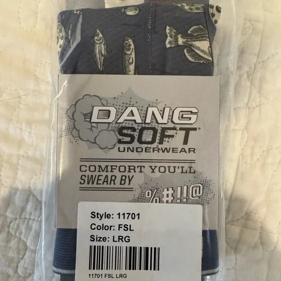 Men's Dang Soft Boxer Briefs Fish Lure - Picture 3 of 3